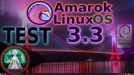Test recenzja Linux AmarokOS 3. 3 System oparty na Debian 11 Bullseye - Łatwy Debian dl każdego