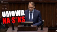 Absurdalne wystąpienie posła PiS-u.  Umowa na s*ks