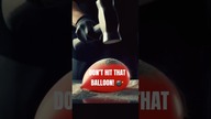 Smashing a Flour Balloon with a Hammer!