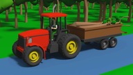 Adventures Tractors - GTA Tractor and Sawmill boards - Sudden attack of Winter & Truck to the Rescue