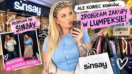 Try on SINSAY i zakupy w lumpie 
