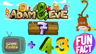 Adam and Eve 7 Free Games Point and Click Game Walkthrough Full gameplay All levels + 43 FUN FACTS