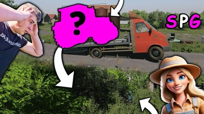 KUPIŁEM KOLEJNY CIĄGNIK DO REMONTU WYJĄŁEM GO Z KRZAKÓW NIE DAŁEM RADY GO PRZYWIEŹĆ SPG186