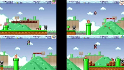 Mario Forever Cedilla World World Ć 4 Teams