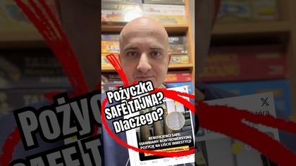 Pożyczka SAFE TAJNA? Dlaczego?