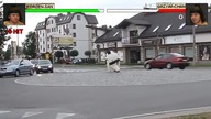 Sumo na warszawskim rondzie
