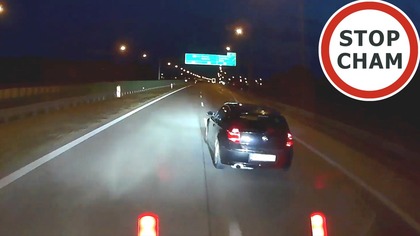 Wyhamowanie na S8 przez BMW #2281 Wasze Filmy