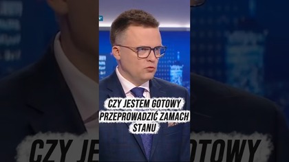 ZAMACH STANU? Hołownia MÓWI, ABW MILCZY! Kto proponował przewrót w Polsce?!