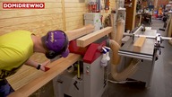 740. Masywna, bukowa podstawa pod statuetki firmy Felder cz.1