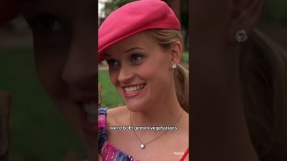 Elle Woods Being Iconic in Legally Blonde