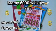 Zdrapki Lotto #334 Mix za 100zł  Najdroższe zdrapki nie zawodzą 
