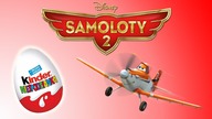 Otwieramy Kinder Niespodzianki: Samoloty Airplanes- Baw się z nami