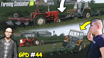 TAKIEJ ORKI JESZCZE NIE BYŁO DESZCZ + BŁOTO + ZA DUŻE PŁUGI CIĄGNIKI ZAKOPANE GPD FS 25 44