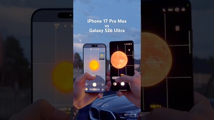 Zoom 40x iPhone 17 Pro Max vs 100x Samsung Galaxy S26 Ultra 