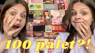 MIAŁAM 100 PALET CIENI?! - SPRZĄTANIE TOALETKI