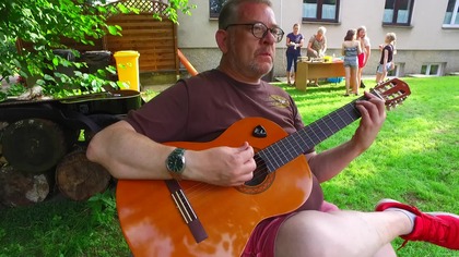 Belgijka w wykonaniu rodziców i dzieci (w trakcie nauki kroków) - 23. 06. 2019 r.