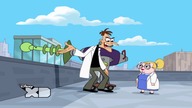 Phineas and Ferb S1 E22 airing on Disney XD Scandinavia (Sweden) (English dub)