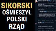Radosław Sikorski zbesztany przez Elona Muska i Marca Rubio po gorącej wymianie na X