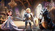 Childrens bed times stories Brave Knight and the Princess Lullaby bedtime story for kids fairy tales