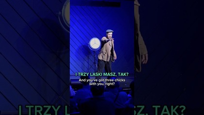 Przyszedł z trzema laskami #panli #iżulionista #iluzjonistapanli