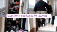 Wiosenne szybkie sprzątanie szafy na ganku Posprzątaj ze mną  Uporządkowana