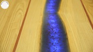 120 Jesionowy stół do jadalni Part 3 / Ash table for the dining room with epoxy river