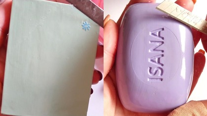 Soap Carving ASMR Relaxing Sounds no talking Satisfying ASMR Video