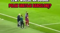 Lewy wchodzi na boisko! Uratuje Barcelonę? #shorts