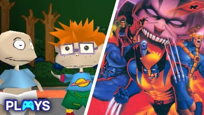 The 20 HARDEST Games Based on Cartoon Shows