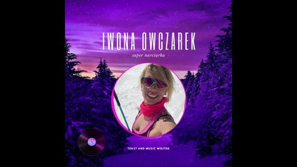 female skier in the mountains Purple Sky #relaxingmusic #free