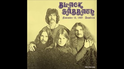 BLACK SABBATH - Live November 16, 1969 Dumfries, Scotland