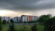 Kraków w burzy.