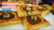 Czekoladowe szaleństwo z bananami i nutellą