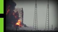 Falcon 9 - Wybuch w centrum kosmicznym NASA