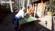 632. Domki Domidrewno dla lisów polarnych dla Zoo Poznań cz.2