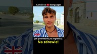 Jak powiedzieć: Na zdrowie! po angielsku - Nauka angielskiego #angielski