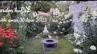 Jeżówki, hortensje, floksy i inne kwiaty w Garden kuRaż.  Krótki spacer po ogrodzie.