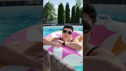 Wielki basen...  nie dla dzieci  #shorts #humor #dc #fyp #zart #dziecko #przedszkolak #basen