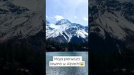 Moja pierwsza lawina w Alpach! #lawina #szwajcaria #alpy