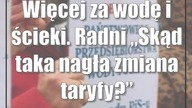Więcej za wodę i ścieki.  Radni: Skąd taka nagła zmiana taryfy?