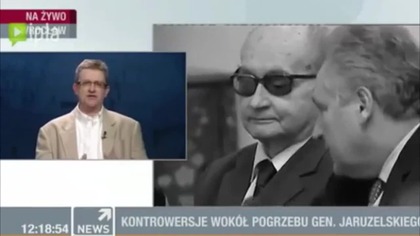 Grzegorz Braun - Kontrowersje wok&oacute;ł pogrzebu gen. Wojciecha Jaruzelskiego (28.05.2014)