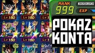 999 RANK, POKAZ KONTA KOSIORSKK I SUMMON GOHAN BEAST DRAGONBALL Z DOKKAN BATTLE PO POLSKU