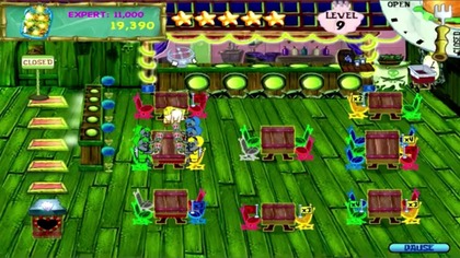 SpongeBob SquarePants Diner Dash - przewodnik po grze HD (Poziomy 3. 6-3. 10)