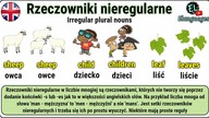 Rzeczowniki nieregularne w liczbie mnogiej angielski - Irregular plural nouns in English - FOOT FEET
