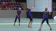 Niecodzienny pokaz na skakance
