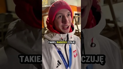 Kacper Tomasiak po zdobyciu srebra! Zmęczony