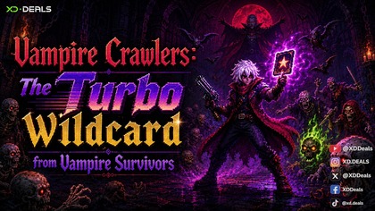 Vampire Crawlers: The Turbo Wildcard from Vampire Survivors   Chaos Unleashed with XD. Deals 