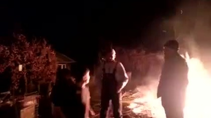 Harlem shake - Fail przy ognisku