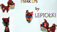 Lepiołki: Pies LPS TUTORIAL, Dog LPS, polymer clay, made hand