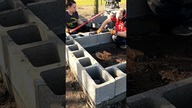 Jak powstał nasz betonowy kompostownik? #codziśrobimy #kompostownik #kompost #kompostowanie #ogrod